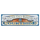 Golden State Warriors 9x30 Wood Sign