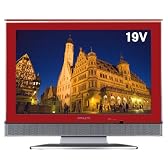DXアンテナ 19V型 地上デジタルハイビジョン液晶テレビ PCモニター対応 LVW-19A(R) レッド