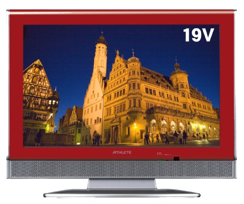 ATHLETE 19V型 地上デジタルハイビジョン液晶テレビ PCモニター対応 LVW-19A(R) レッド