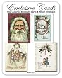 Christmas Images, Set of Four Gift Cards and Vellum Envelopes