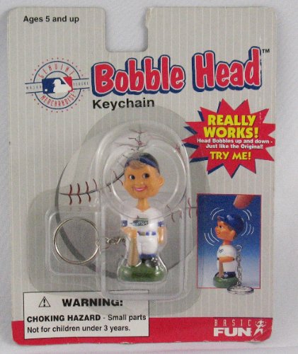 1997 MLB Baseball Tampa Bay Devil Rays Bobble Head Keychain