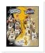 2007 San Antonio Spurs vs Cleveland Cavaliers NBA Photograph Finals Collage