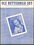 Books : Ole Buttermilk Sky (from "Canyon Passage")