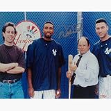 Derek Jeter Autographed with Jerry Seinfeld 11 x 14 Photograph (Unframed)