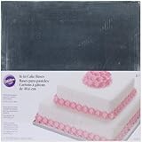 Wilton Silver Foiled 16-Inch Wrapped Bases for Cakes, 2 Count