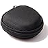 Earphone Bag Hard Case MP3 Earphone Pocket Storage Bag with Mesh Black