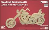 Quay American Motorcycle - Woodcraft Construction Kit