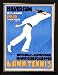 Lawn Tennis Sports Framed Art Poster Print by Jan Willem Sluiter, 21x27