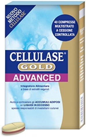 ( 1269 ) CHEFARO PHARMA ITALIA CELLULASE GOLD ADVANCE 40CPS by Cellulase