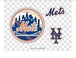 New York Mets Jeweled Body Art Kit