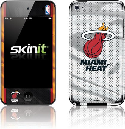 Skinit Miami Heat Away Jersey Vinyl Skin for iPod Touch (4th Gen)