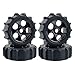 LAFEINA RC 1/8 Scale RC Off Road Buggy Snow Sand Paddle Tires Tyre and Wheels 4 PCS