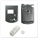 Pantech PG-C300 C3 Carbon Fiber Snap-on Case Cover with Removable Swivel Belt Clip