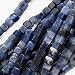 Blue Sodalite 4x4x4mm Cube Beads / 16 Inch Strand (Lapis Color)