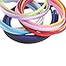 HABIBEE 21pcs Plastic Satin Headbands for Baby Girls Toddlers Kids Hair Hoops