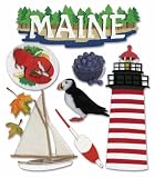 EK Success SPJE037 Jolee's Boutique Maine Destination Sticker