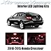 XtremeVision Honda Crosstour 2010-2015 (7 Pieces) Red Premium Interior LED Kit Package + Installation Tool