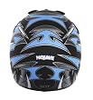 Vega Mojave Small Off Road Helmet with Flat Light Blue Graphic
