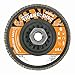 Arbor Mount Flap Disc, 4-1/2in, 40, Coarse