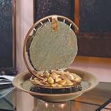 Water Wonders Mini Moonshadow Fountain 13in x 12.5in Dark Copper w/NSI Slate|WWMMC