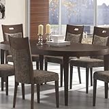 Oval Dining Table in Walnut Finish