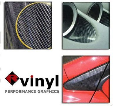 Hood Carbon Fiber Vinyl Sheet Roll Kit Decal 12 X 30