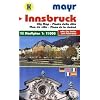 Innsbruck: Stadtplan 1:11000 mit Stadtf�hrer, Stra�enverzeichnis und Panorama