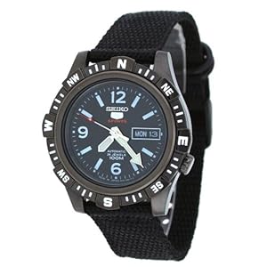 Seiko 5 Sports #SRP147J1 Men's Black IP Mi