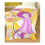 Lazy Town Lazytown Stunning STEPHANIE Fleece Blanket - NEW