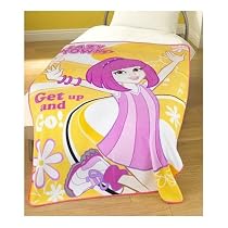 Lazy Town Lazytown Stunning STEPHANIE Fleece Blanket - NEW