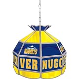 NEW Denver Nuggets NBA 16 inch Tiffany Style Lamp - NBA1600-DN