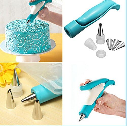 ibuyfun Pastry Icing Piping Bag Nozzle Tips Fondant Cake SugarCraft Decorating Pen Novel