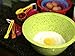 Zak Designs Confetti 4-piece Plastic Mixing Bowl Set, Kiwi, Red & Turquoise