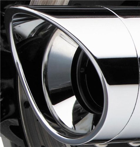 Cobra Optional Billet Exhaust Tips for 4 Inch Mufflers - Color : Chrome - Size : Straight Tip