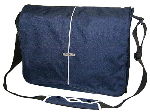 Hercules Super Strong LP-1500B 15-Inch Laptop Messenger Bag (Blue)