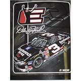 Dale Earnhardt Sr. Light Weight Fleece NASCAR Blanket (Tribal Series) (50""x60"")