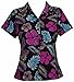 Hawaiian Shirts Women Floral Leaf Print Aloha Beach Top Blouse Casual