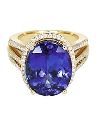 14K Tanzanite Ring with diamonds (NEW ARRIVAL)