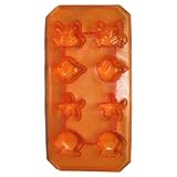 3 Silicone Ice Tray Sea Shaped Cube Mold Party Fun New
