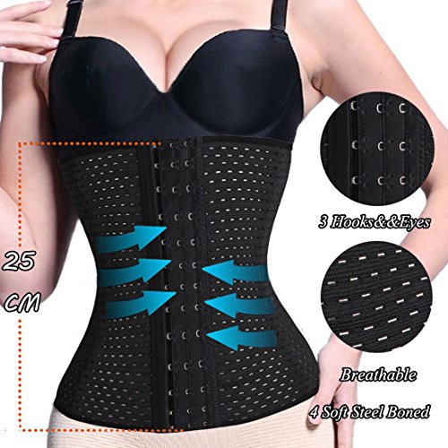 SAYFUT Waist Cincher Trainer Body Tummy Girdle Control Corset Sport Shaper Belly