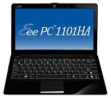 Asus 1101HA 11.6-inch Netbook (Intel Atom Menlow Z520 1.33 GHz Processor, 1 GB RAM, 160 GB HDD, up to 8.5 Hours Battery, WLAN, Bluetooth, Webcam, Windows XP, Windows Live Suite, Black)