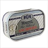 Flat Fillets of Anchovies in Olive Oil