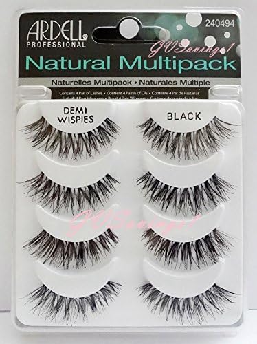 Ardell DEMI WISPIES NATURAL MULTI PACK (4 Pairs)
