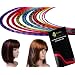Bundle Monster (Trademark) New 20 Piece Grizzly and Solid Colored Feather Hair Extensions Kit with Silicone Beads and Hook in BM Gift Package