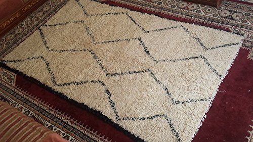 Beni Ourain Rug authentic wool rug