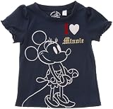 Stomp・Stamp DISNEY ミニー<strong>Aライン</strong>Tシャツ 110サイズ ネイビ