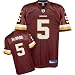 Youth Washington Redskins #5 Donovan McNabb Team Replica Jersey - XL 18-20