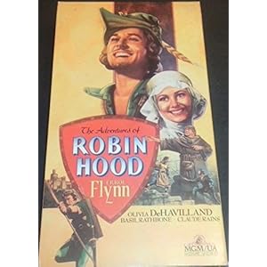 The Adventures of Robin Hood [VHS] [Import allemand]