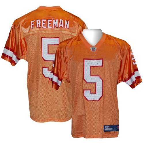 Tampa Bay Buccaneers Josh Freeman Orange Alternate Replica Reebok Youth Jersey (XL (18-20))