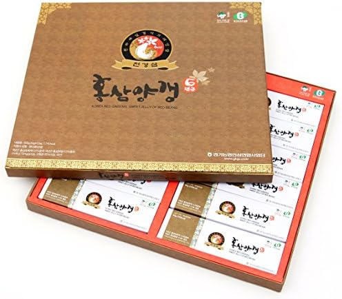 Korean Red Ginseng Sweet Jelly of Red Beans 1.76oz X 12ea (50g X 12ea)